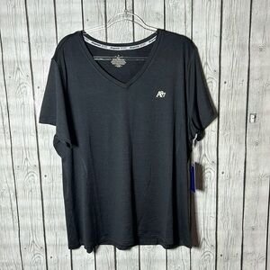 Aeropostale V Neck Black 3X Top